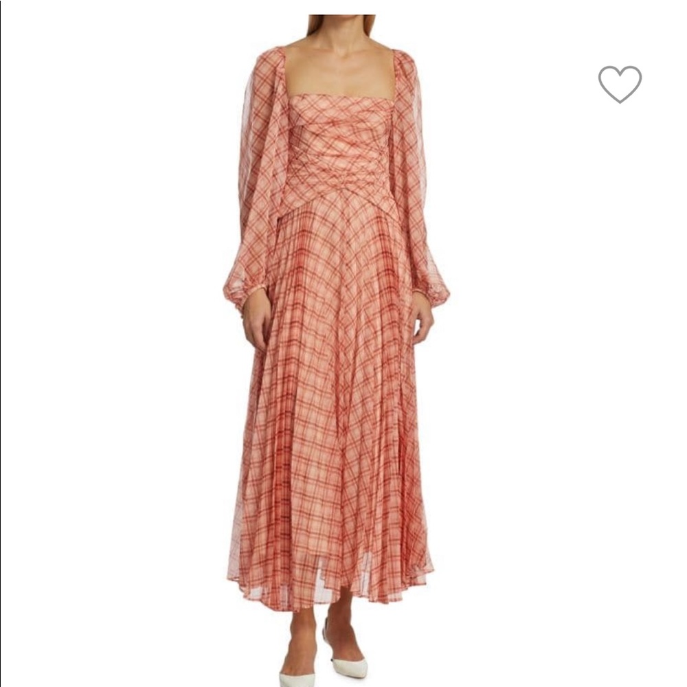 NWT Acler Mattison plaid dress